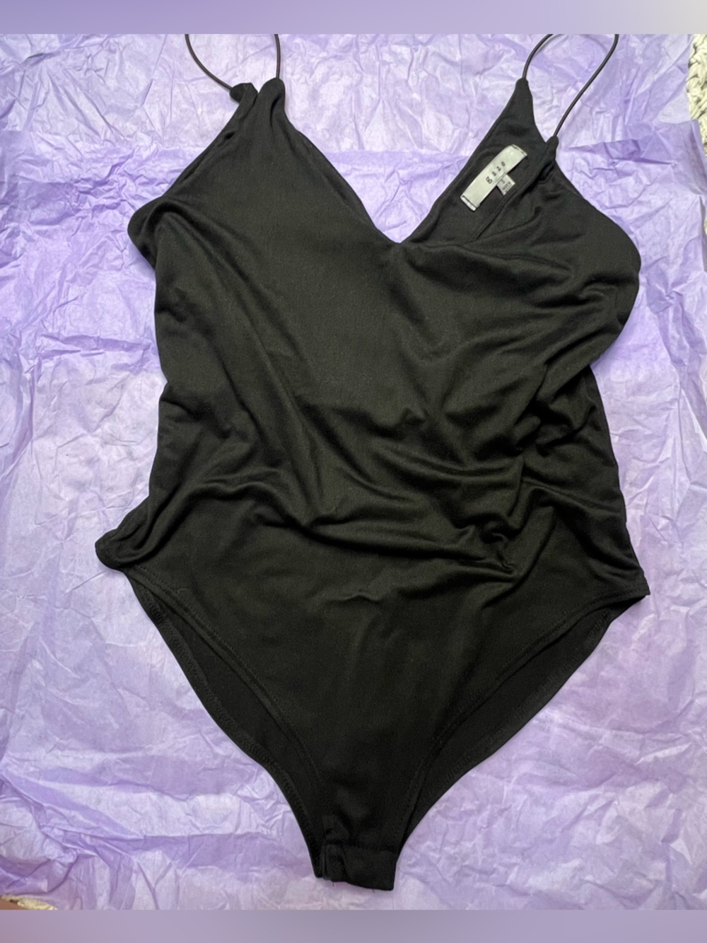 gaze - Black Bodysuit - S
